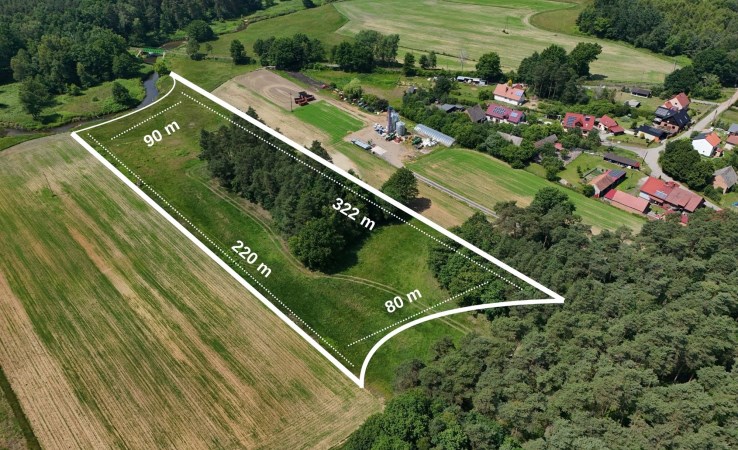 działka na sprzedaż - Kuźnia Raciborska (gw), Rudy, Podbiała