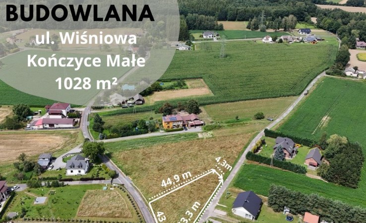 działka na sprzedaż - Zebrzydowice, Kończyce Małe